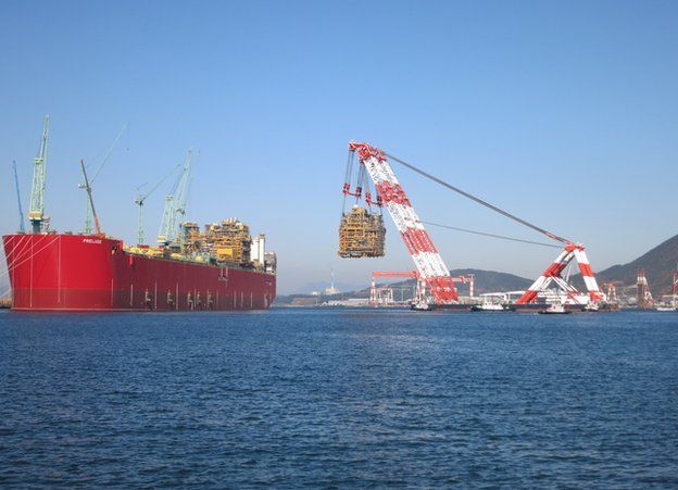 THE LARGEST VESSEL THE WORLD HAS EVER SEEN