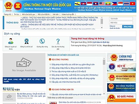 Doanh nghiệp được nhận kết quả ngay khi khai báo hóa chất trực tuyến kể từ 25/11/2017